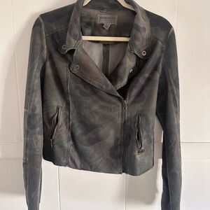 Marrakech Dark Camouflage Utility Moto Jacket